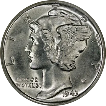 1943-D Mercury Dime