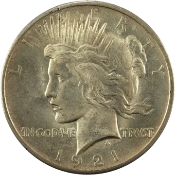 1921 Peace Dollar